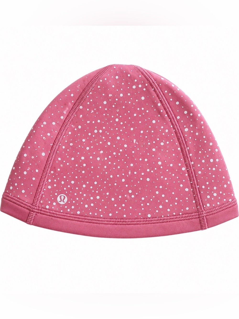🆕 LULULEMON Fleece Reflective Running Beanie NWT Brier Rose S/M